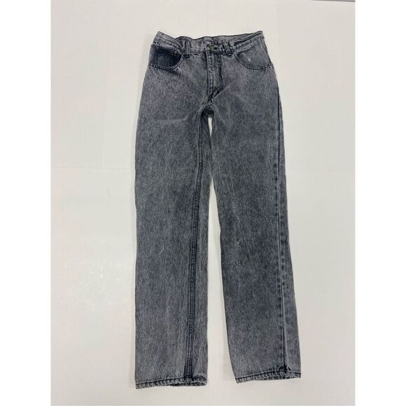 Vintage Gray Acid Wash Jeans - Picture 5 of 7